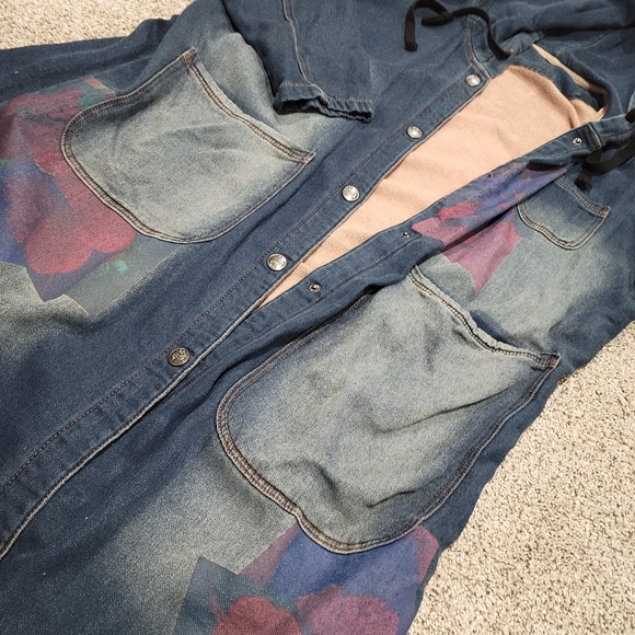 🔴SOLD🔴 Hooded artsy duster casrdigan! - Picture 9 of 11